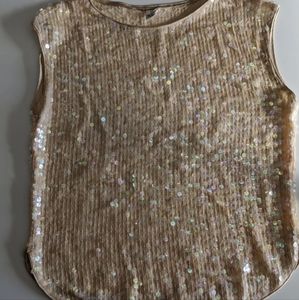 ILGWU Vintage Sequin Shirt